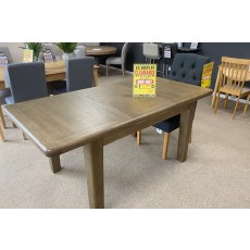 Ex-Display St Austell - Smoked Oak 1.3m Extending Dining Table Ex-Display St Austell - Smoked Oak 1.3m Extending Dining Table