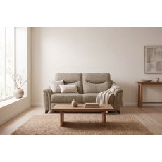 G Plan Olivia Fabric Large Sofa with Heat, Lumbar and Headrest Functions