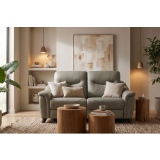 G Plan Olivia Leather Small Sofa with Heat, Lumbar and Headrest Functions G Plan Olivia Leather Small Sofa with Heat, Lumbar and Headrest Functions