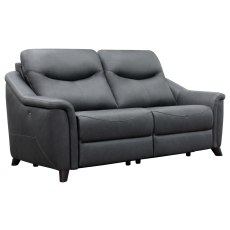 G Plan Olivia Leather Large Sofa with Heat, Lumbar and Headrest Functions