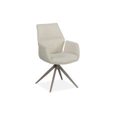 Faido Fabric Dining Chair in Touch Pearl (Pair) Faido Fabric Dining Chair in Touch Pearl (Pair)