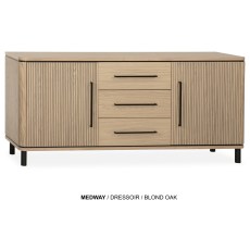 Medway Blond Oak Lamulux 180cm Large Sideboard Medway Blond Oak Lamulux 180cm Large Sideboard