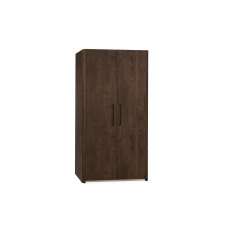 Medway Lamulux Wood-Effect 2 Door Wardrobe