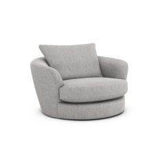 Metz Cuddler Swivel Chair with Foam Interior Metz Cuddler Swivel Chair with Foam Interior