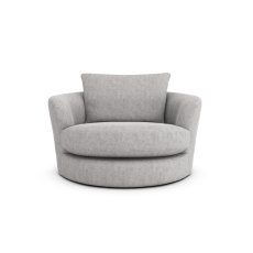 Metz Cuddler Swivel Chair with Foam Interior Metz Cuddler Swivel Chair with Foam Interior
