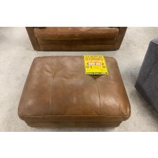 Ex-Display St Austell - Alexander & James Bailey Leather Stool Ex-Display St Austell - Alexander & James Bailey Leather Stool