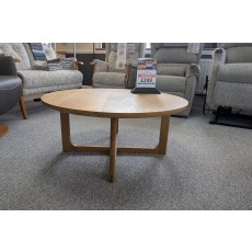 Ex-Display Newquay - Gallery Direct Craft Round Coffee Table Natural