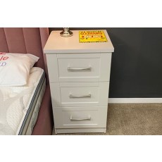 Ex-Display St Austell - Bella 3 Drawer XL Bedside Table Ex-Display St Austell - Bella 3 Drawer XL Bedside Table