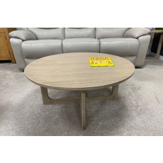 Ex-Display St Austell - Gallery Direct Craft Round Coffee Table Ex-Display St Austell - Gallery Direct Craft Round Coffee Table
