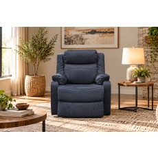 Ellena Marble Grey Recliner Chair