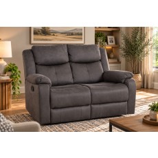Rome Fabric Recliner 2 Seater Sofa Rome Fabric Recliner 2 Seater Sofa