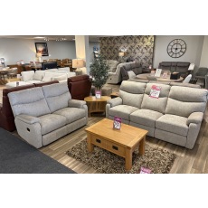 Ex-Display Redruth - Monet Fabric 3 Seater Sofa & 2 Seater Sofa
