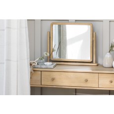 Willow Solid Oak Nordic Dressing Table Set Willow Solid Oak Nordic Dressing Table Set