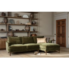 Florence Upholstered 4 Seater Chaise Sofa