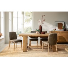 Margot Brown PU Leather Dining Chair (Pair) Margot Brown PU Leather Dining Chair (Pair)