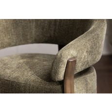 Roxy Fabric Arm Chair in Green Roxy Fabric Arm Chair in Green