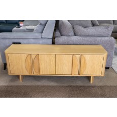 Ex-Display Liskeard - Cara Oak Media TV Unit