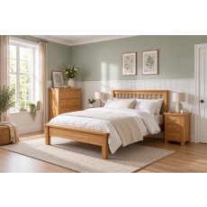 Dorset Oak Slatted Bed Frame Dorset Oak Slatted Bed Frame