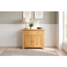 Dorset Oak Compact Sideboard Dorset Oak Compact Sideboard