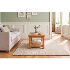 Dorset Oak Small Coffee Table With Shelf Dorset Oak Small Coffee Table With Shelf