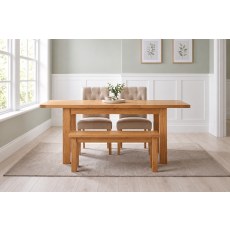 Dorset Oak 104cm Medium Dining Bench Dorset Oak 104cm Medium Dining Bench