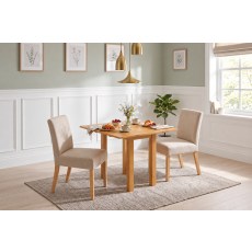 Dorset Oak Square Drop-Leaf Dining Table 90cm Dorset Oak Square Drop-Leaf Dining Table 90cm