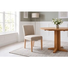 Bristol Fabric Low-backed Chair in Sand Bristol Fabric Low-backed Chair in Sand
