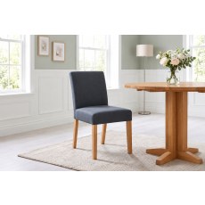 Bristol Fabric Low-backed Chair in Slate Bristol Fabric Low-backed Chair in Slate