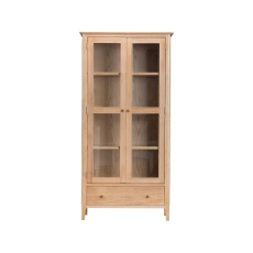 Oxford Oak Display Cabinet