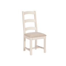 Cranford Reclaimed Wood Upholstered Dining Chair