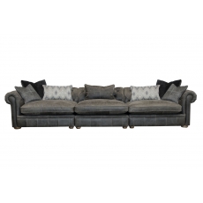 Alexander & James Retreat Leather Maxi XL Sofa - Split