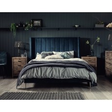 Tuscan Springs Reclaimed Wood 3 Drawer Bedside Table