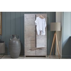 Tuscan Springs Reclaimed Wood Double Wardrobe