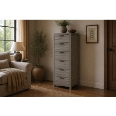 Tuscan Springs Reclaimed Wood 6 Drawer Tall Chest of Drawers