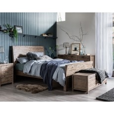 Tuscan Springs Reclaimed Wood Blanket Box