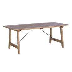 Malta Reclaimed Wood 160cm Dining Table
