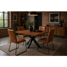 Soho Solid Oak Holborn Square Dining Table