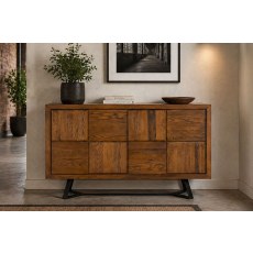 Soho Solid Oak Camden Narrow Sideboard