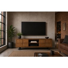 Soho Solid Oak Camden TV Unit