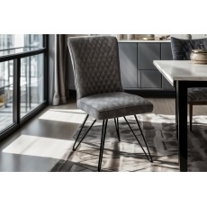 Forge Industrial Grey Dining Chair