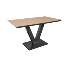 Larson Earth Industrial Compact Dining Table