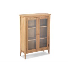 Oak City - Worsley Oak Glazed 2 Door Cabinet