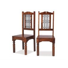Oak City - Maharajah Indian Rosewood High Back Chair