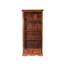 Oak City - Maharajah Indian Rosewood Bookcase with 2 Drawers