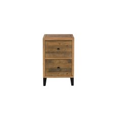 Nixon Reclaimed Wood 2 Drawer Filing Cabinet