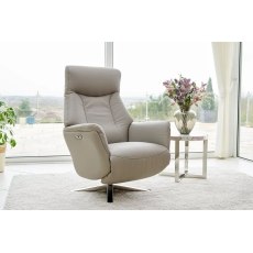 GFA Houston Electric Swivel Recliner