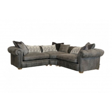 Alexander & James Retreat Leather 3 Piece Corner Sofa