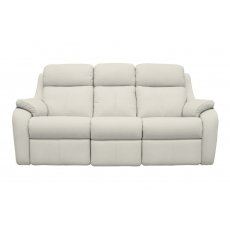 G Plan Kingsbury Leather 3 Seater Sofa