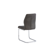 Peru PU Leather Chair in Grey