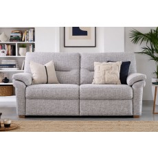 G Plan Seattle Fabric 3 Seater Sofa With Wood Feet